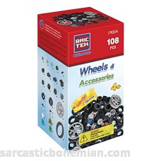 BRICTEK Wheels Kit 108 Pcs 19004 Wheels B00FL5YFAA